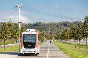 Shuttlebus am medizinischen Campus in Toulouse © EasyMile