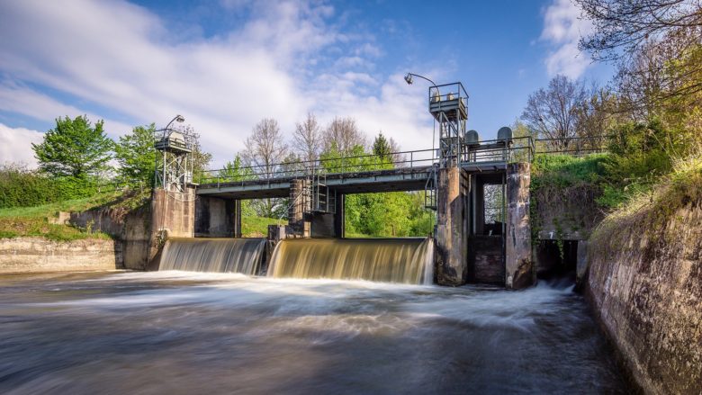 Wasserkraft, Österreich, Fluss, Kraftwerk