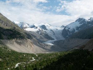 Der Gletscher Morteratsch © UNSPLASH/ Mats Speicher