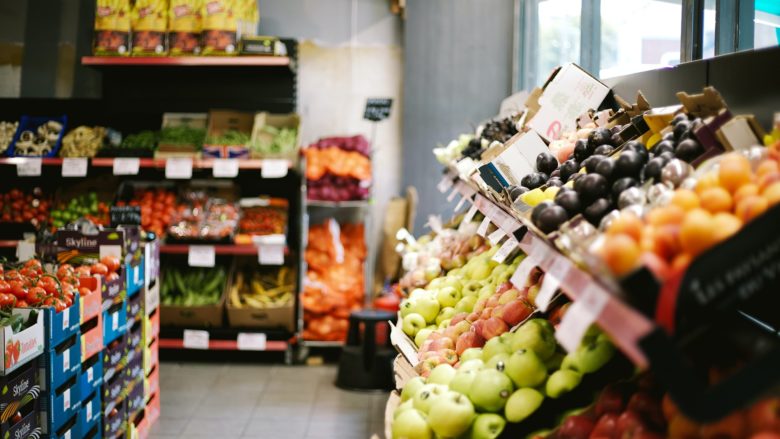 Lebensmittel, Obst, Gemüse, Supermarkt, Handel