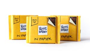 Ritter Sport will mit einem Prototypen Kunden in die Entwicklung einer neuen Verpackung einbinden © Ritter