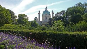 Wien, Karlskirche, Stadt, Grün, Natur, Green City