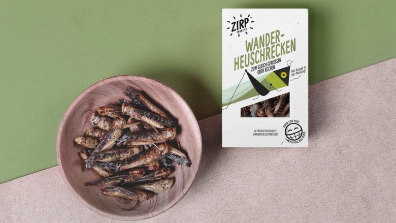 Zirp verkauft Insekten als Snack © Zirp