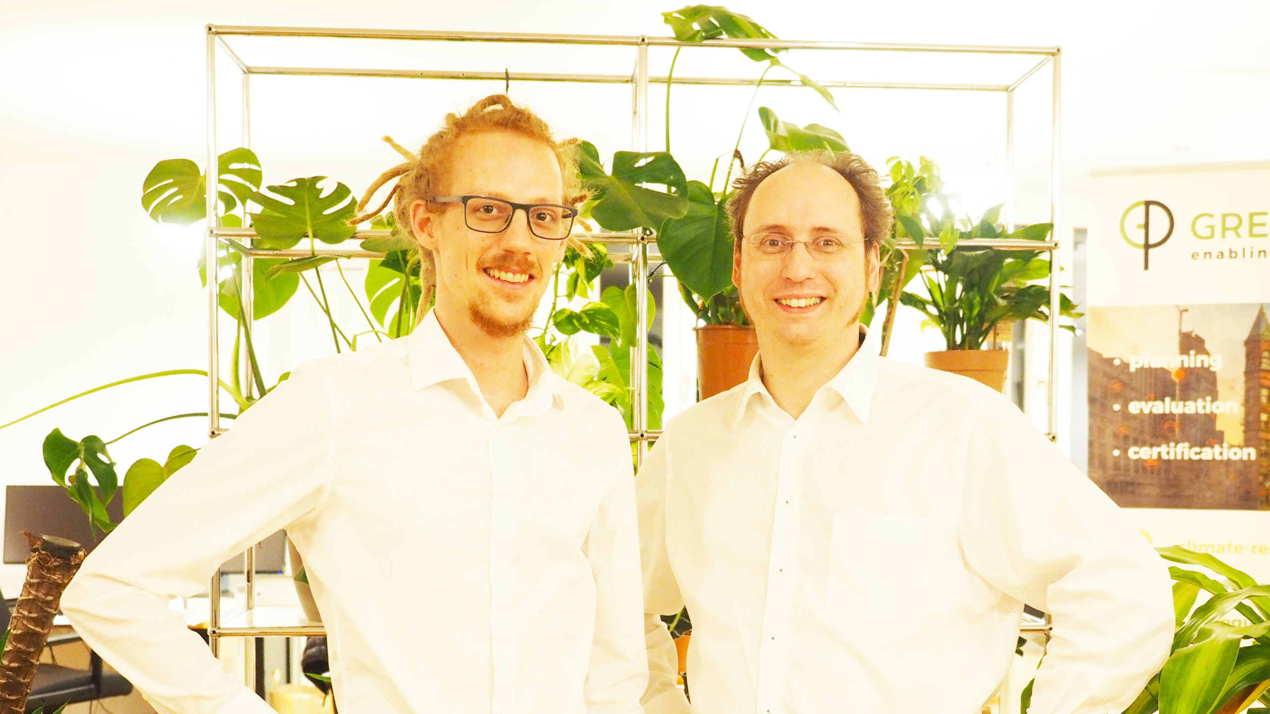 Florian Kraus (CEO) und Bernhard Scharf (CTO) von Greenpass geben Millioneninvestment bekannt ©Greenpas
