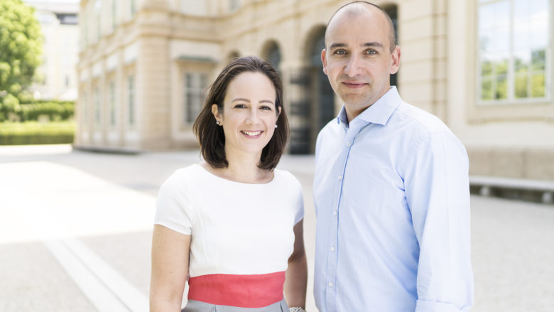 Tina Deutsch und Nikolaus Schmidt von Klaiton. © wir.Agency