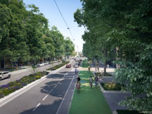 Die Fertigstellung des Kernstücks "Praterstraße " ist für Herbst 2024 geplant ©ZOOMVP/Mobag