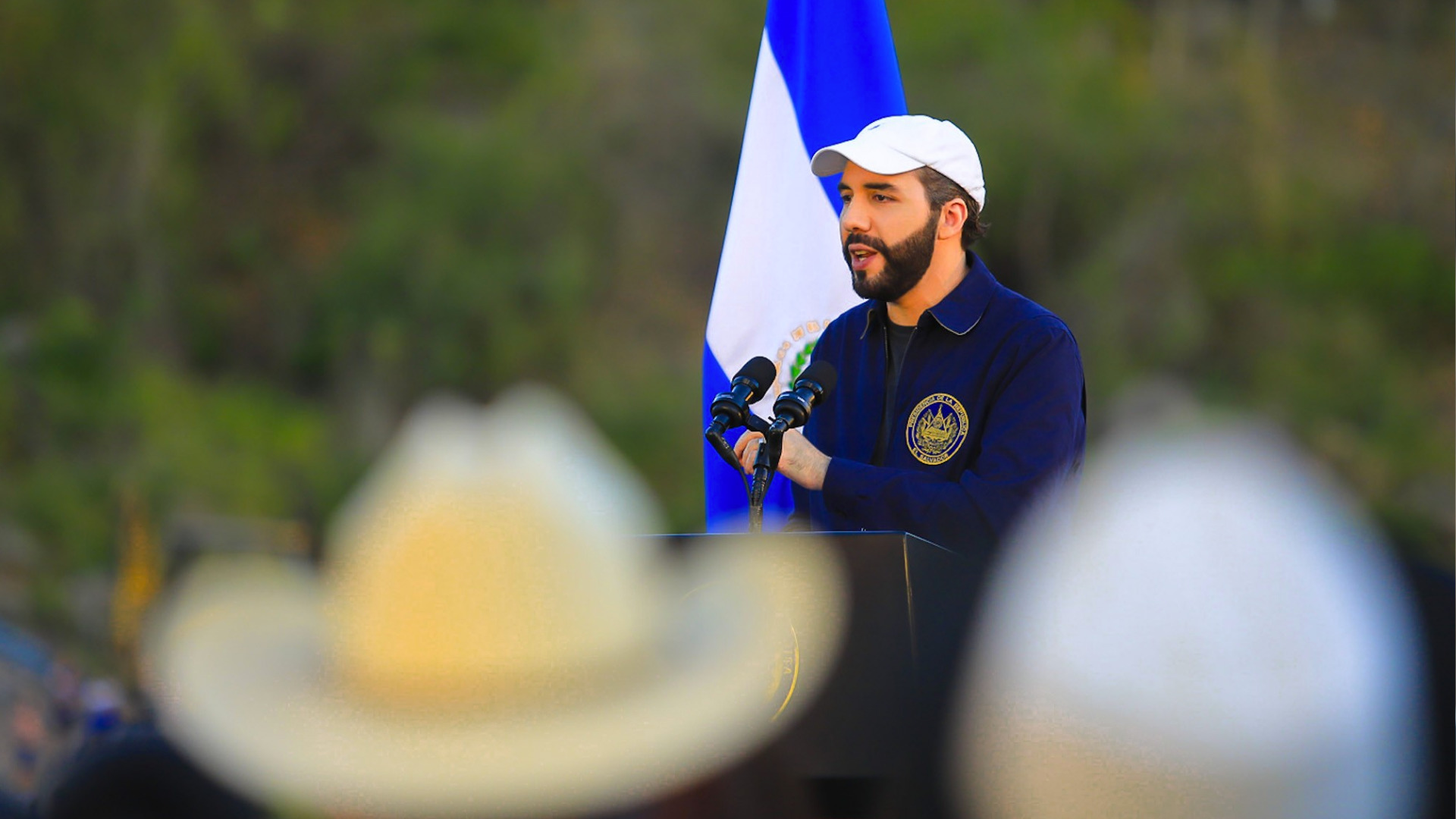 El Salvador's President Nayib Bukele. © presidencia.gob.sv