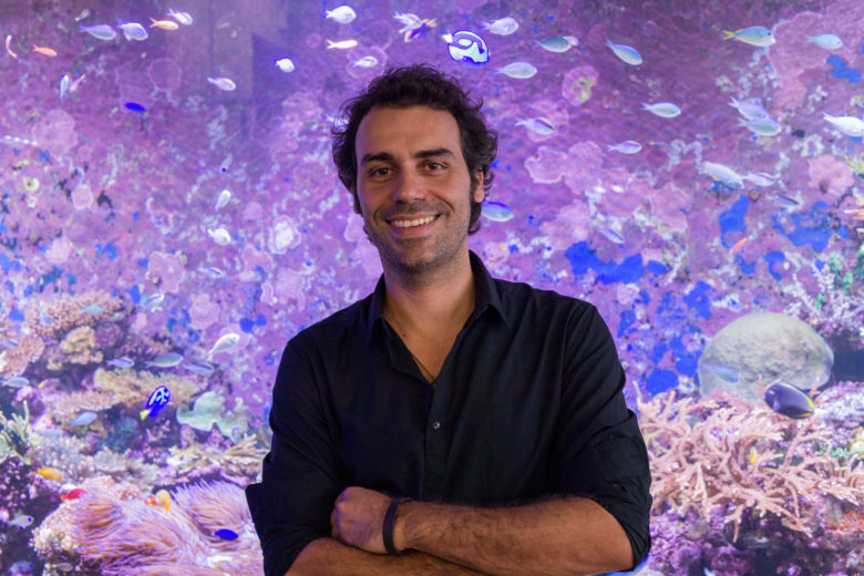Der Portugiese Pedro Frade beschäftigt sich seit 15 Jahren mit Korallen und der Korallenbleiche. © zV