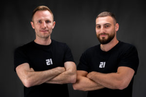 Daniel Winklhammer und Dominik Seibold von 21bitcoin. © 21bitcoin