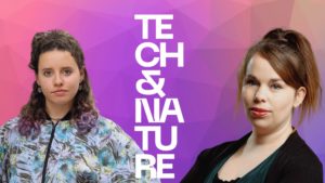 Paula Dorten (FFF) und Jasmin Spreer (Tech & Nature)