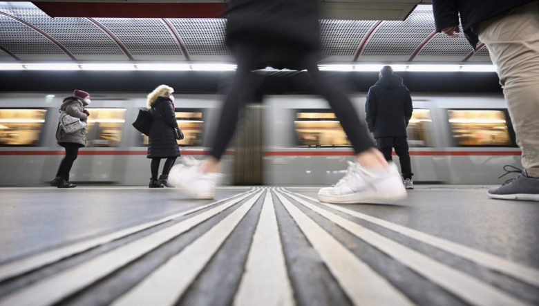 Station der Linien U3 Stephansplatz. © Wiener Linien