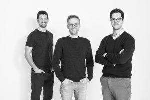 Lukas Püspök, David Aigner und Laurenz Simbruner von Push Ventures. © Push Ventures