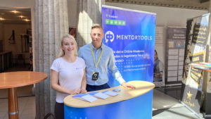 Zuzana Pilcikova und Jakob Hager von MentorTools. © MentorTools