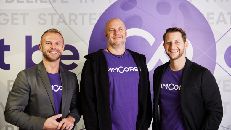 v.l.n.r.: Stefan Gruber (CSO), Dietmar Rietsch (CEO), Klaus Schobesberger (COO) von Pimcore © Pimcore