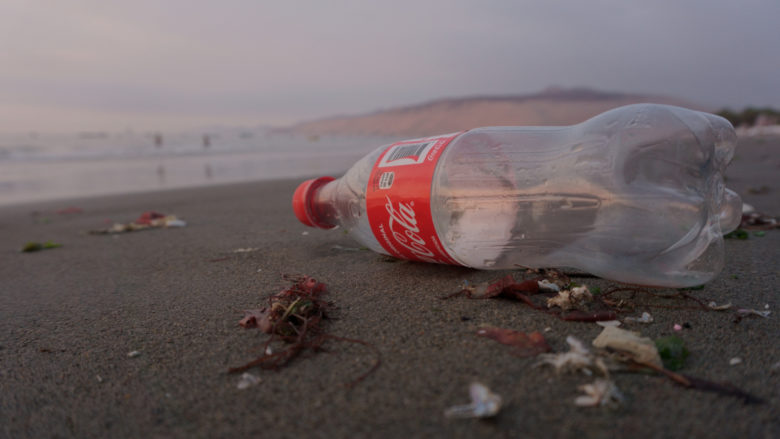 Plastikflasche von Coca-Cola © maria mendiola on Unsplash