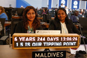 Vertretung der Malediven auf der COP27. © UNclimatechange (CC BY-NC-SA 2.0)