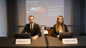 Wolfgang Lechner und Magdalena Hauser von ParityQC © Reiter PR