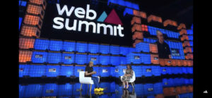 Changpeng Zhao von Binance als Stargast auf der Bühne. © Web Summit