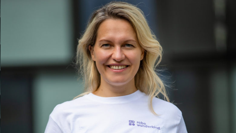 Anna Iarotska, CEO von Robo Wunderkind. © Robo Wunderkind