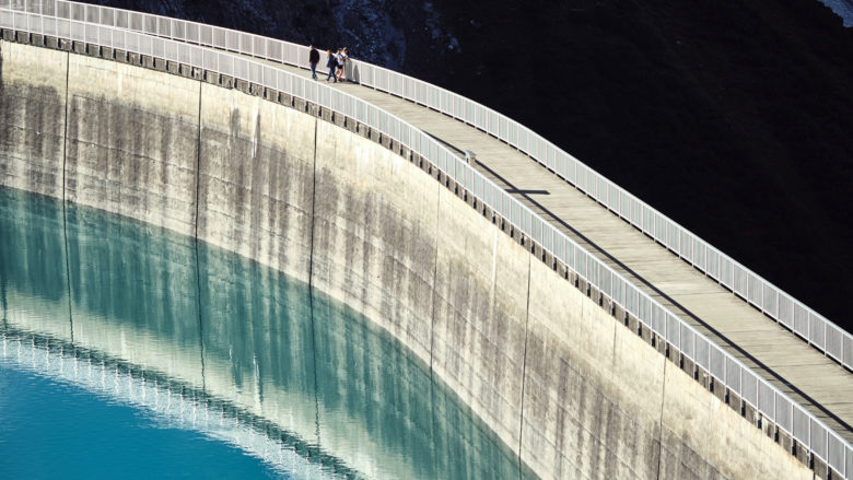 Stausee Lünersee in Vorarlberg. © Marcus Ganahl on Unsplash