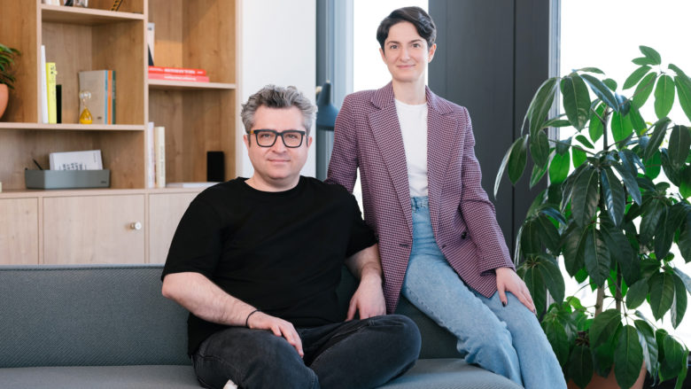 Klarsicht.online-Founder David Gevorkian und Gabriela Colic © Alexander Zillbauer