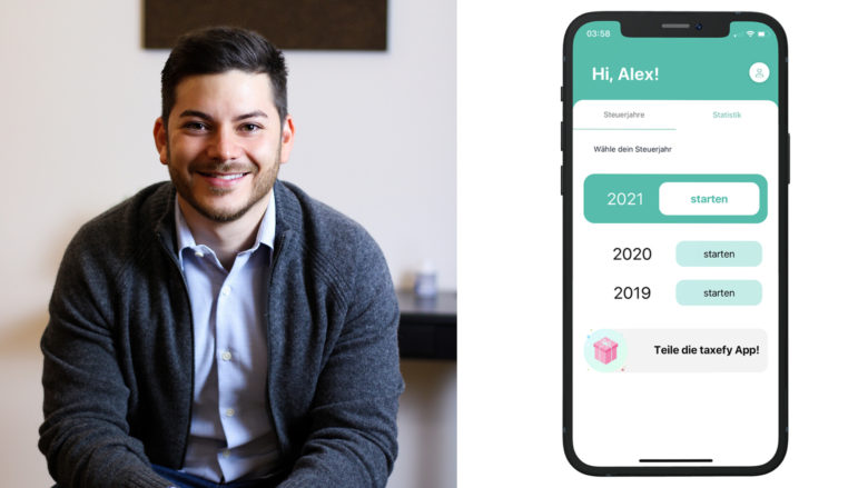 Taxefy-Gründer Aleksej Sinicyn. © Taxefy