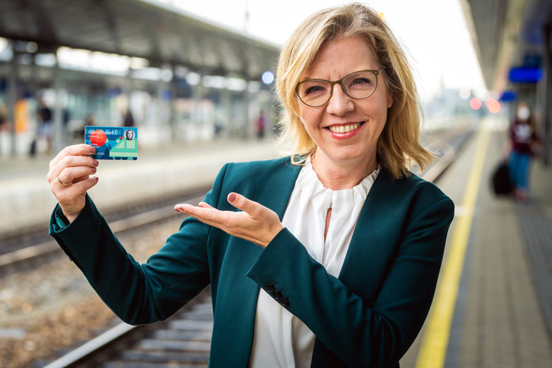 Klimaschutzministerin Leonore Gewessler (Grüne) © Cajetan Perwein