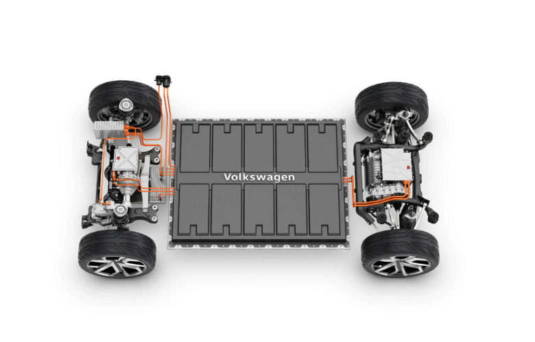 MEB-Plattform von Volkswagen. © Volkswagen