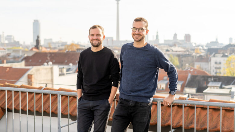 Die konfetti-Gründer Wolfgang Mauer und Tobias Fezer © konfetti
