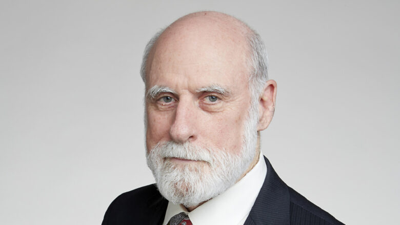 Vinton Cerf, "Vater des Internets" © Duncan.Hull on Wikimedia Commons