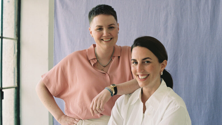 Die Hermone-Gründerinnen Lucia Vilsecker und Philippa Zorn. © Martina Trepczyk