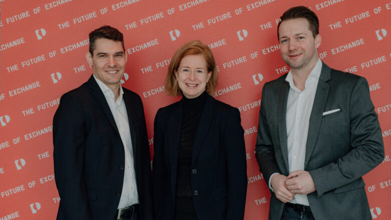 Peter Kocsis (Leader Instore Services, Decathlon Austria), Birgit Kraft-Kinz (Co-Founderin P19, CEO KRAFTKINZ) und Rainer Will (Geschäftsführer Handelsverband). © P19/Lieb.Ich Productions