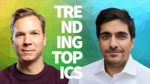Tset-Mitgründer Sasan Hashemi zu Gast im Trending Topics Podcast. © Tset / Trending Topics