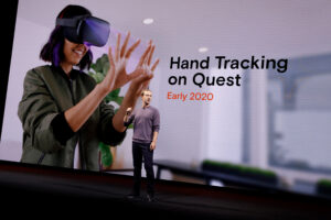 Mark Zuckerberg präsentiert Quest-VR-Brille. © Meta Platforms