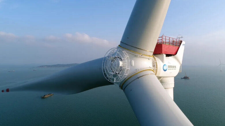 Die MySE-Windturbine: Zu diesem Typ gehört das größte Exemplar der Welt © Mingyang Smart Energy