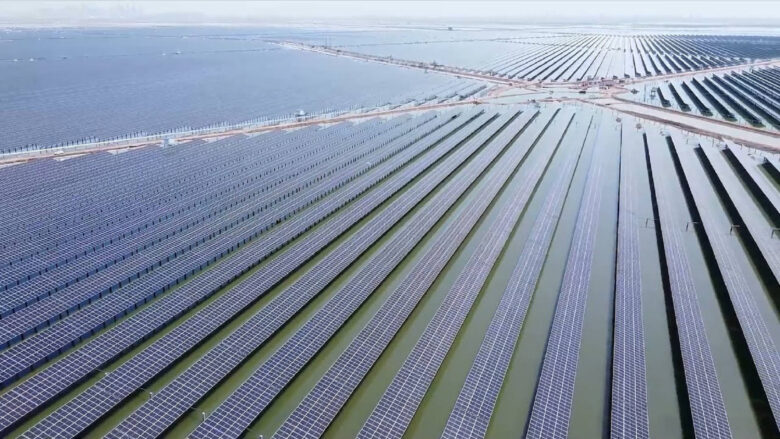 Solaranlage in China © Weibo