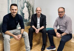 Manuel Sonnleithner (AgenaTrader & TradersYard), Gilbert Kreuzthaler (AgenaTrader & TradersYard) und Ingmar Mattus von Andromeda Capital Partners Suisse AG. © TradersYard