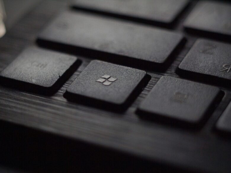 Windows-Logo auf Tastatur. © Tadas Sar auf Unsplash