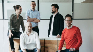 Das Team von Verbund X Ventures, Franz Zöchbauer sitzt vorne rechts. © Visnjic / Trending Topics