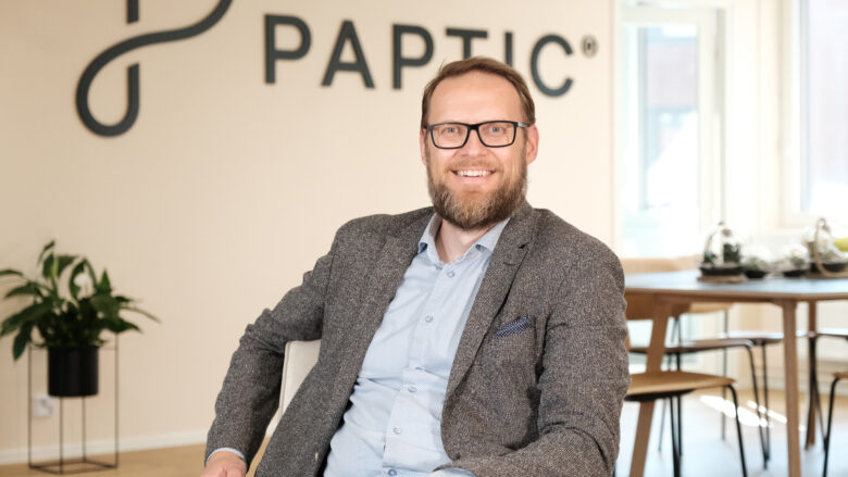 Paptic-CEO Tuomas Mustonen © Paptic