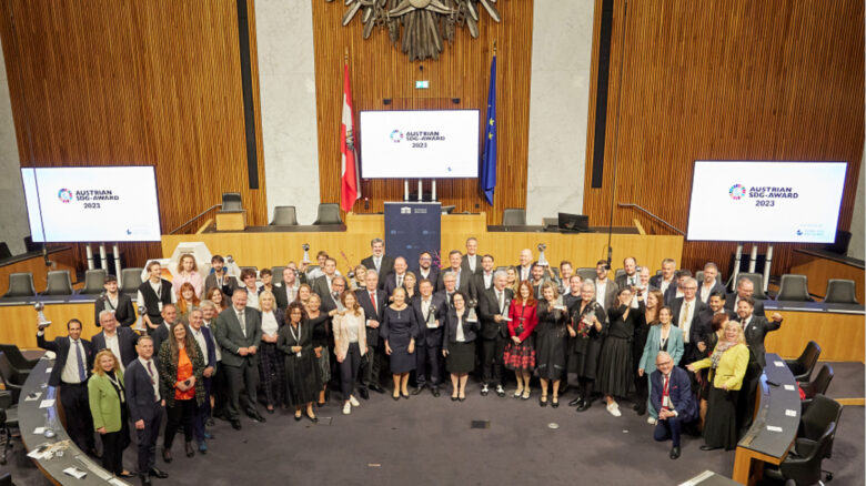 Verleihung des Austrian SDG-Award © Parlamentsdirektion/Thomas Topf