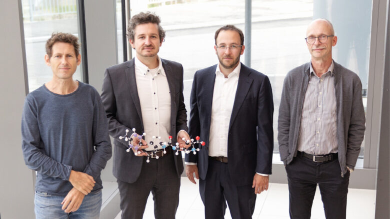 (v.l.n.r.) Alexander Schwartz (xista science ventures), Michael Lukesch und Georg Altenbacher (VALANX), Christian Laurer (tecnet equity) © Valanx