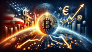 Bitcoin und der Leitzins. © Dall-E