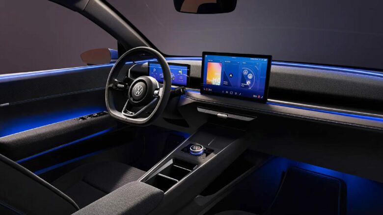 Das Interieur des VW ID.2All © Volkswagen