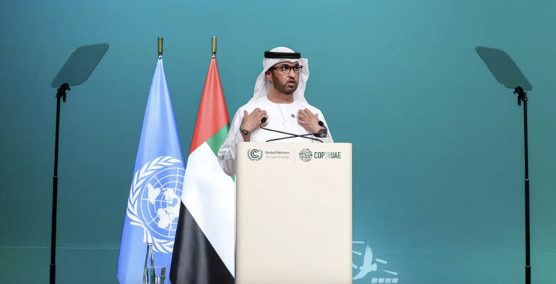 Sultan Ahmed Al Jaber, CEO von ADNOC. © COP28