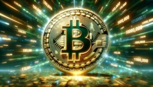 Bitcoin fliegt Richtung 100.000 Dollar. © Dall-E / Trending Topics