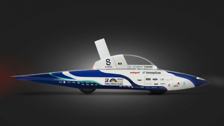 Der “Infinite” aus Belgien, Sieger bei der World Solar Challenge © Innoptus