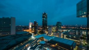 Wien bei Nacht. © Michael Niessl auf Unsplash