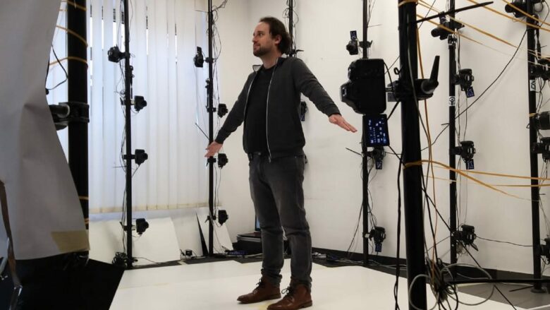 Der 3D-Scanner von Viarsys in Aktion © Viarsys