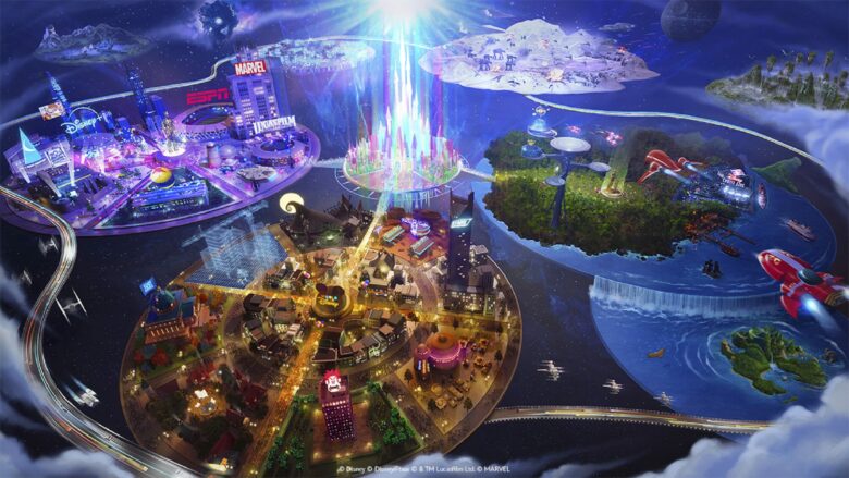 Promotion-Bild für das Metaverse-Projekt von Disney und Epic Games © Disney